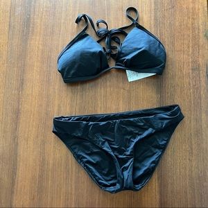 Patagonia black bikini xs